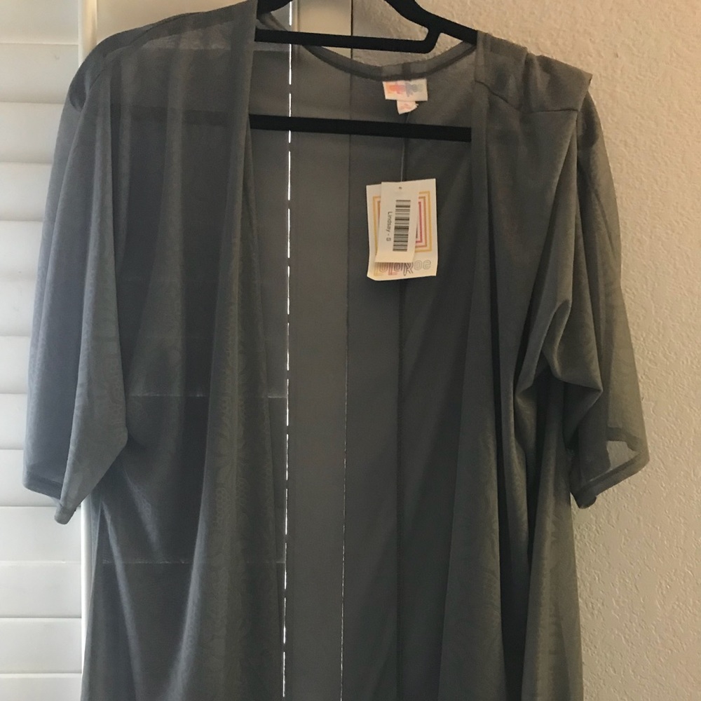Lularoe Gray Lindsay bnwt Small