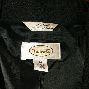 Black classic 2 button Talbot blazer