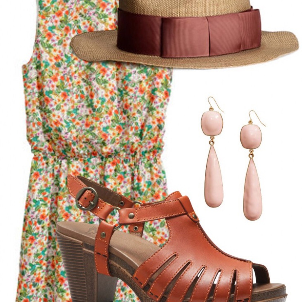 . Dansko Randa Platform Sandal