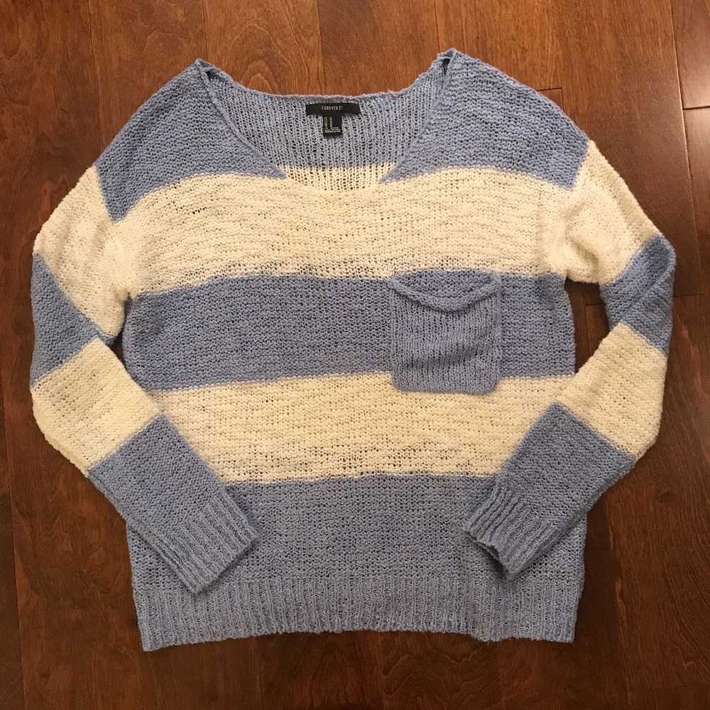 F21 Pocketed Sweater