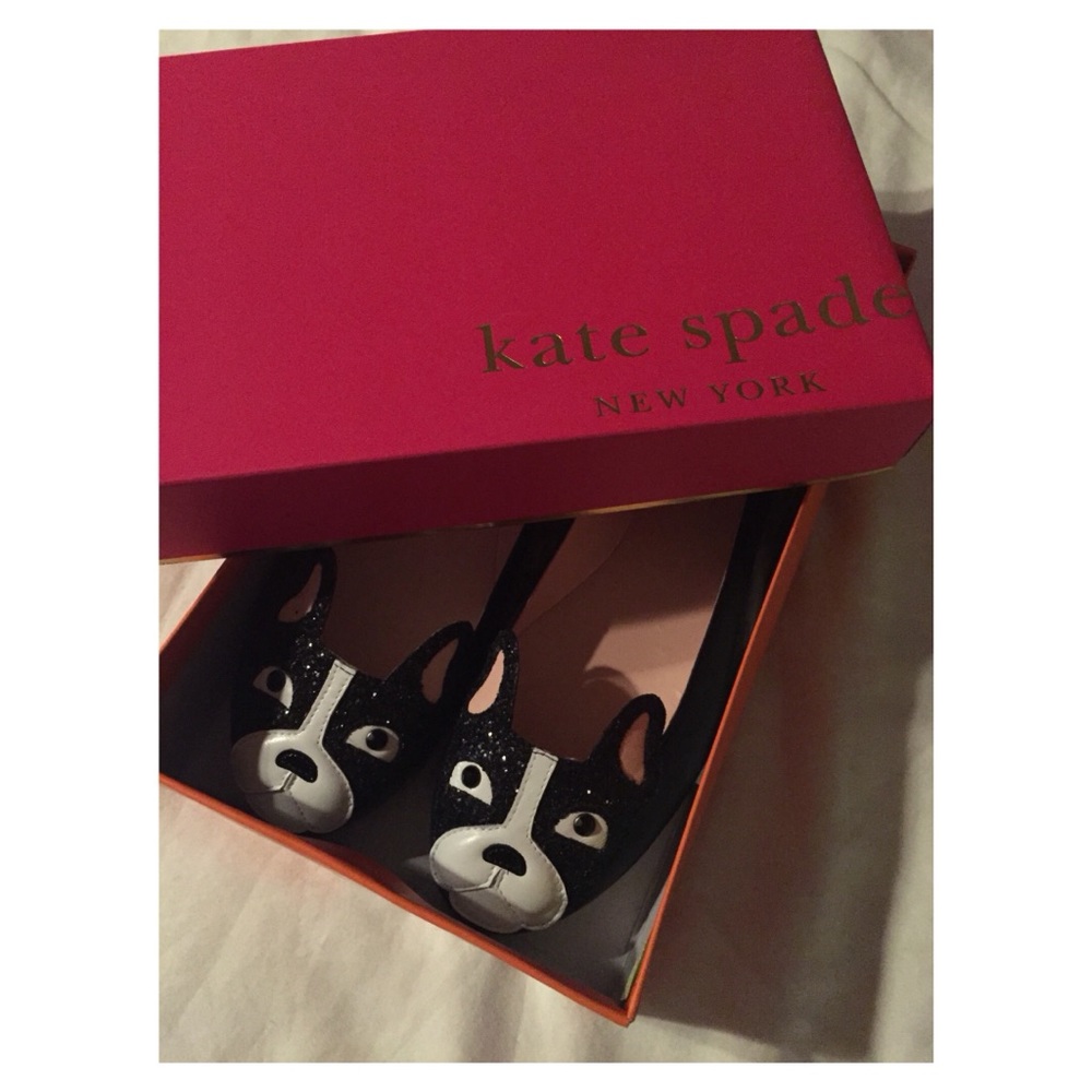 New Kate Spade Winthrop Bulldog Flats