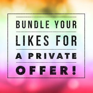 I love giving private bundle discounts!