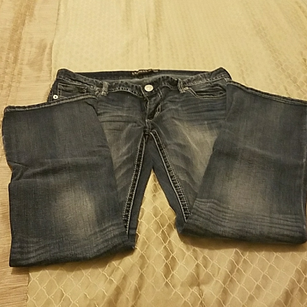 Express Barely Boot Ladies Jean 12 R