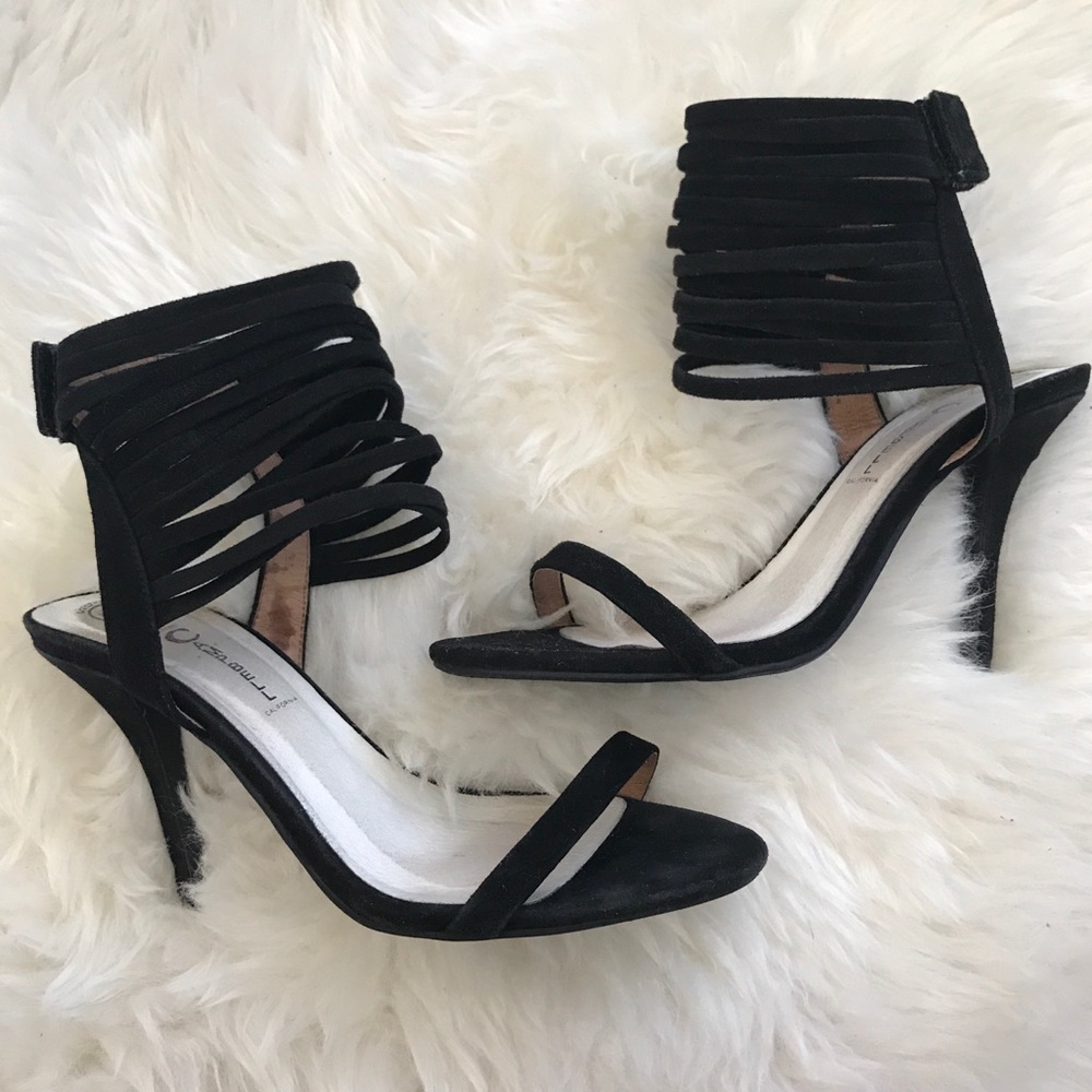 Jeffrey Campbell Suede "Domino" Sandal