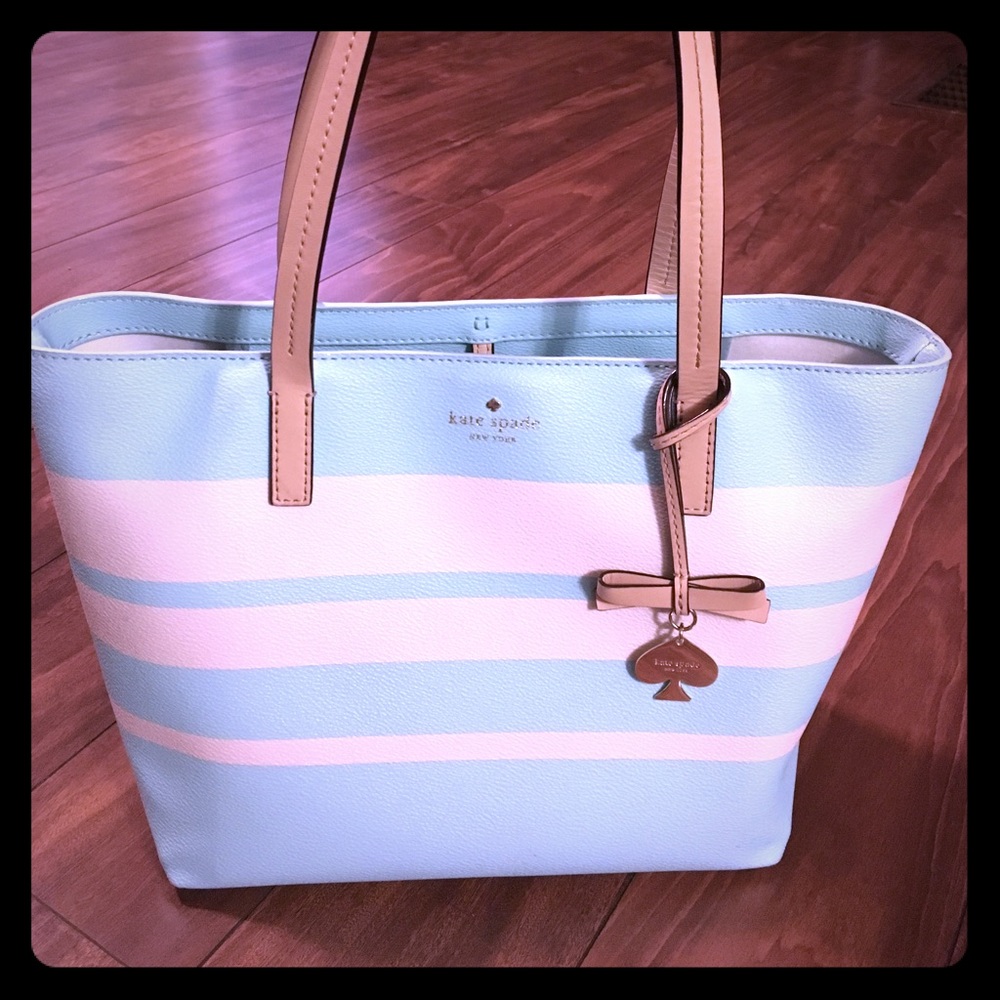 Light blue Kate spade small tote