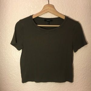 Forever 21 green Tshirt