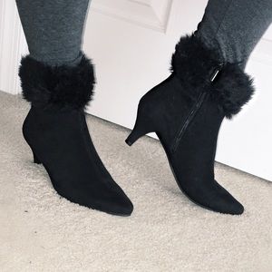 Impo Faux Fur Heels