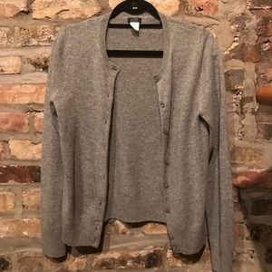 MINT | J. CREW 100% Cashmere Cardigan | M