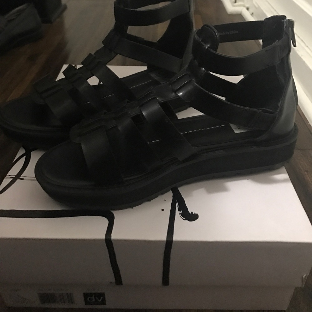 Black brand new sandals