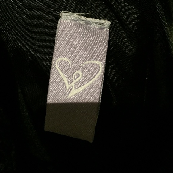 Black evening dress. With lace top - Picture 5 of 6