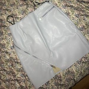 Pleather skirt