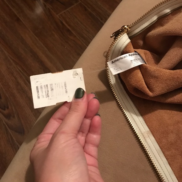 NWT Authentic American Apparel Leather Carryall - Picture 7 of 7