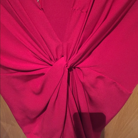 Red/ wine evening dress - Picture 5 of 5