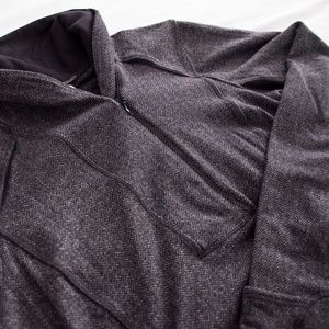 Lululemon Think Fast Pullover, Herringbone Black