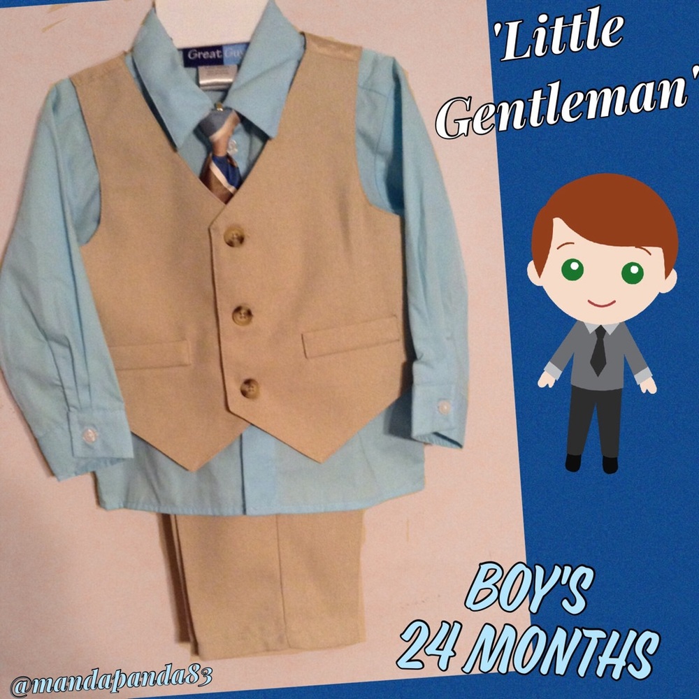 Boys 4 Piece Suit 24 Months