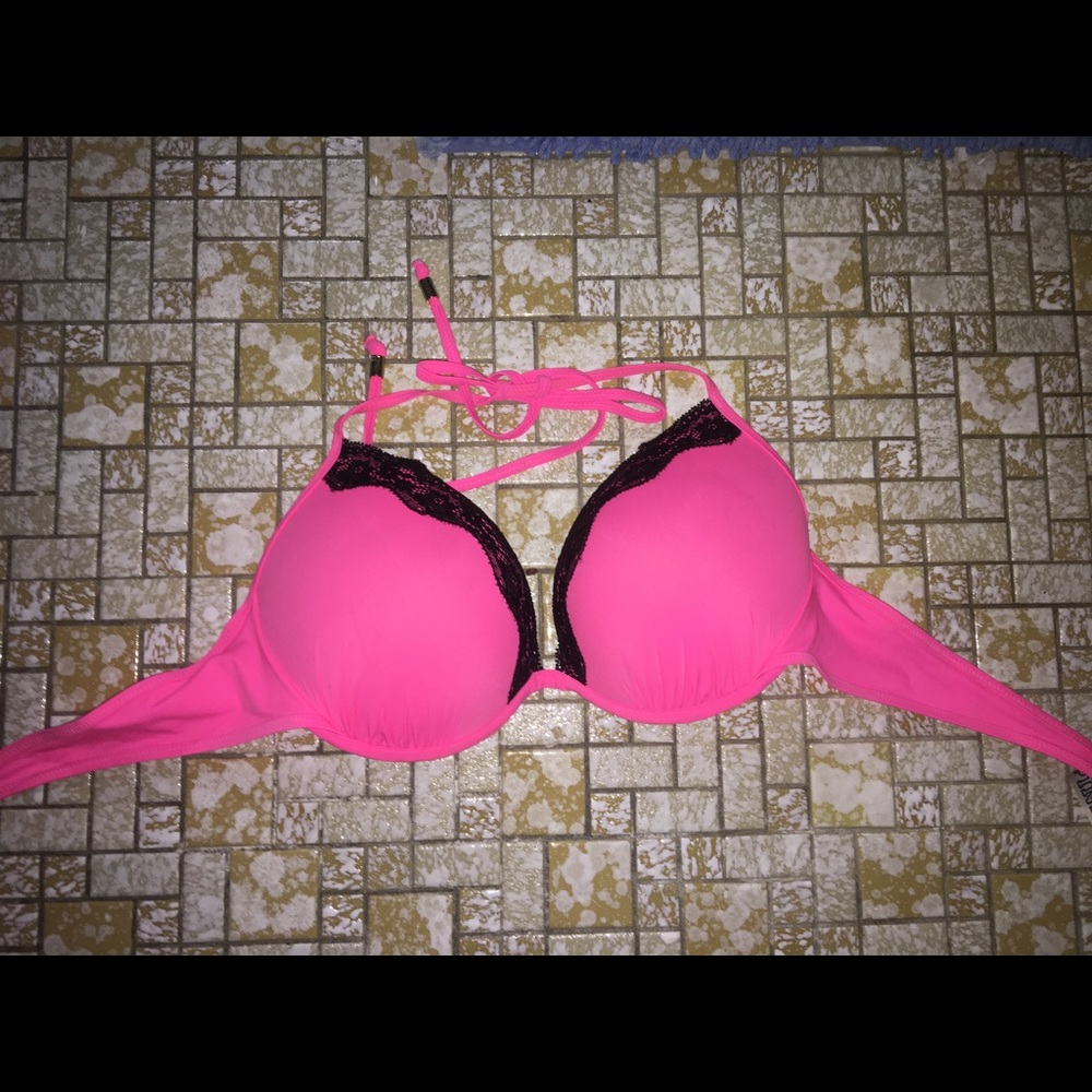 PINK bikini top