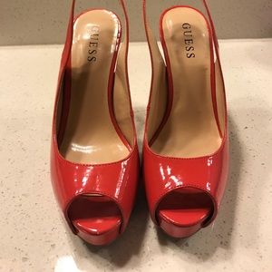 Heels orange/red