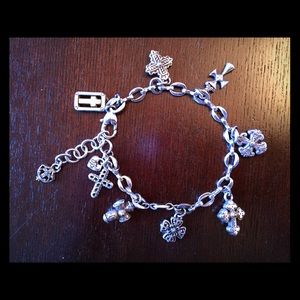 Brighton Eternity Cross Bracelet