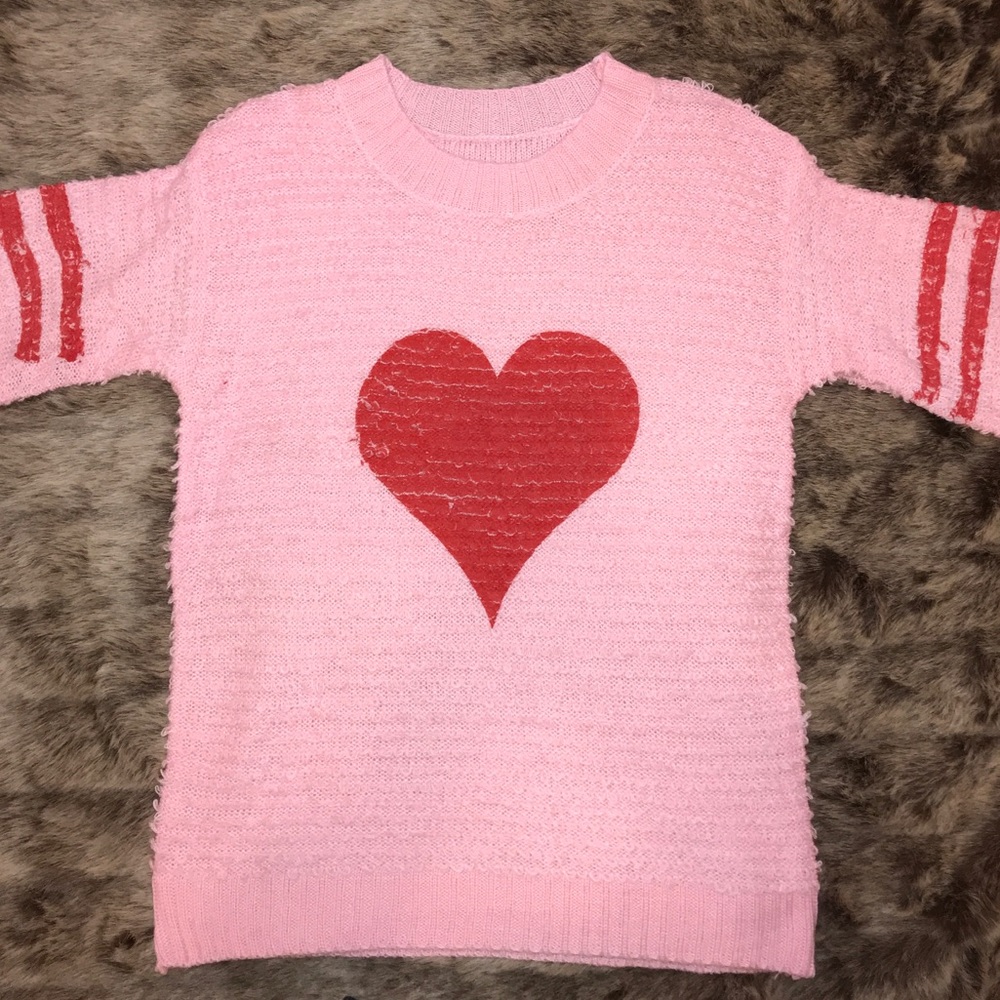 Pink Oversized Sweater