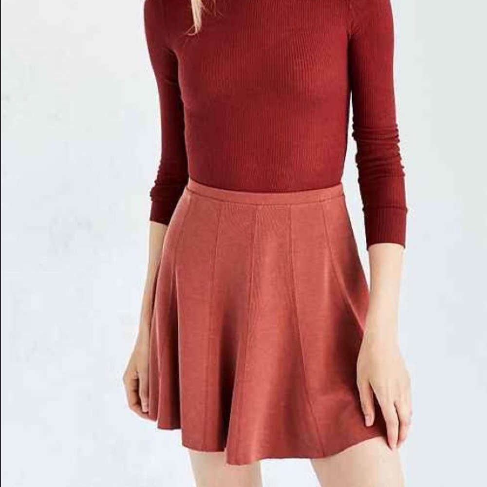 Silence + noise knit skater skirt