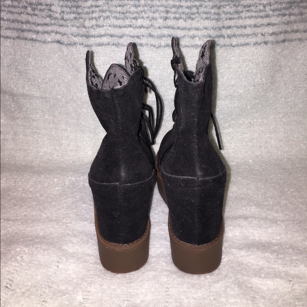 Wedge, platform booties - Picture 3 of 4