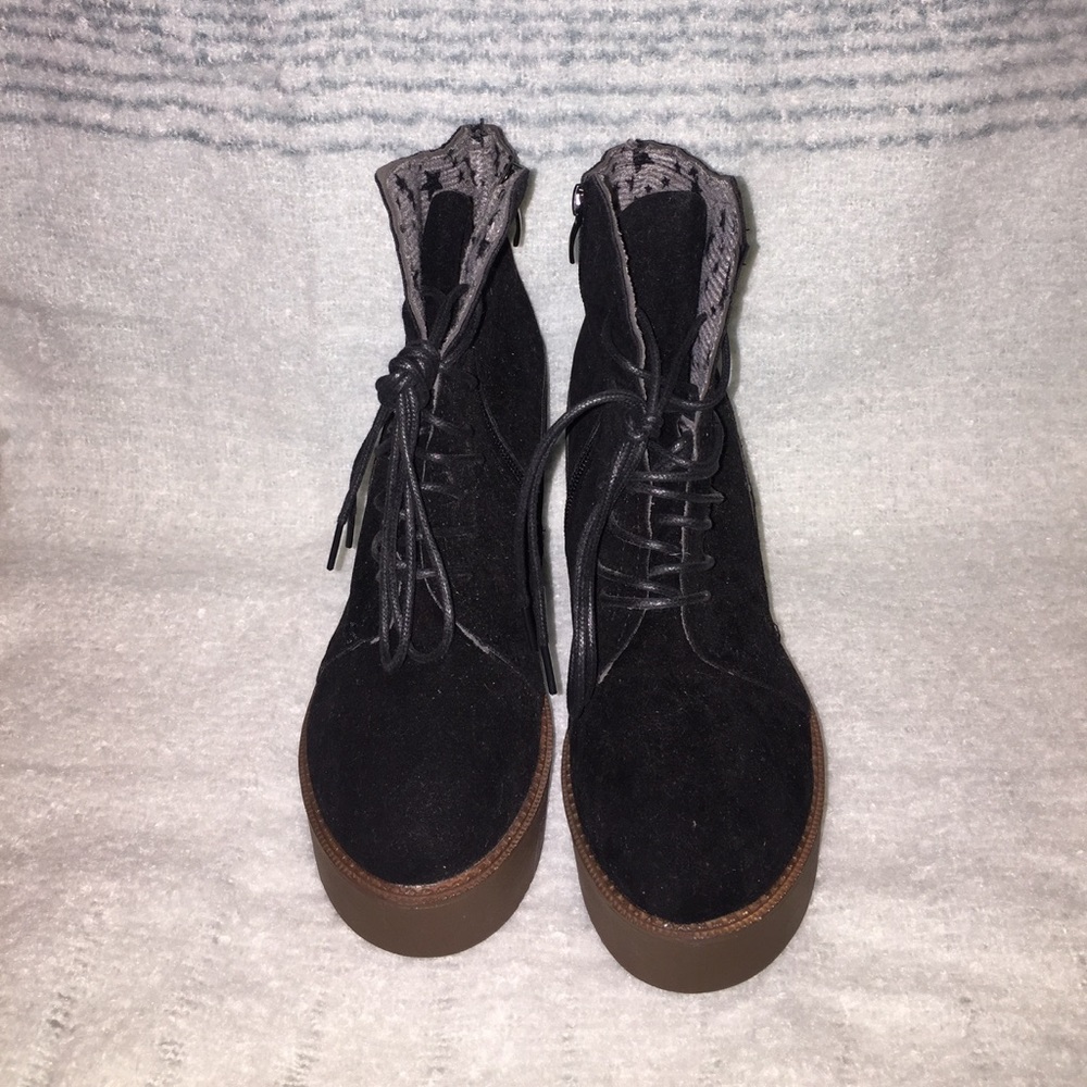 Wedge, platform booties - Picture 4 of 4