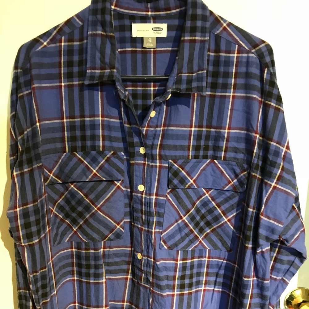 Boyfriend fit flannel