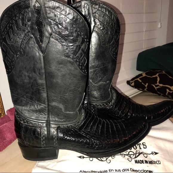 Men’s Exotic Skin Boots - Picture 3 of 8