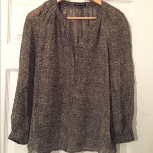 Madewell silk blouse