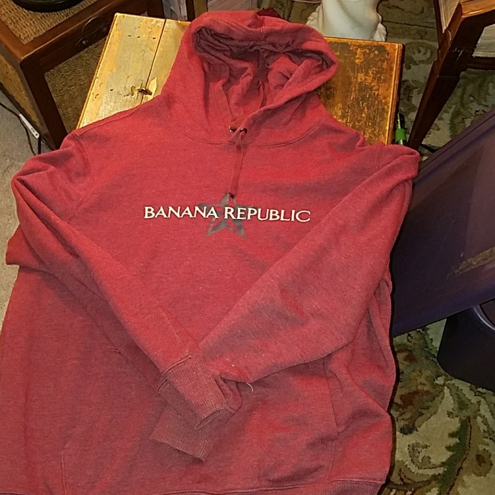 Burgundy or Heather red hoodie