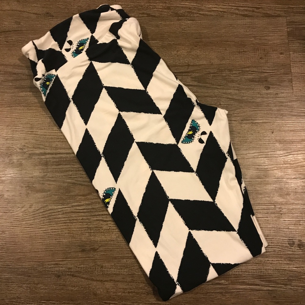 NBC Jack Skellington Chevron Leggings