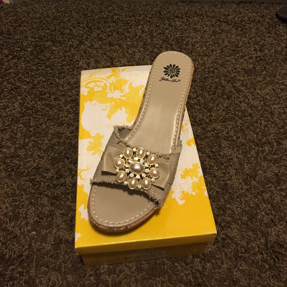 Slip on sandal