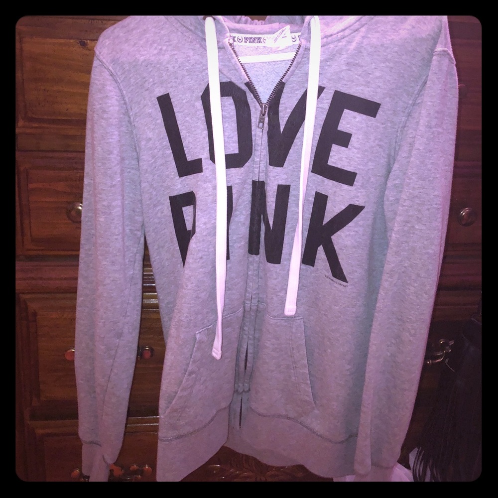 Victors secret PINK zip up hoodie