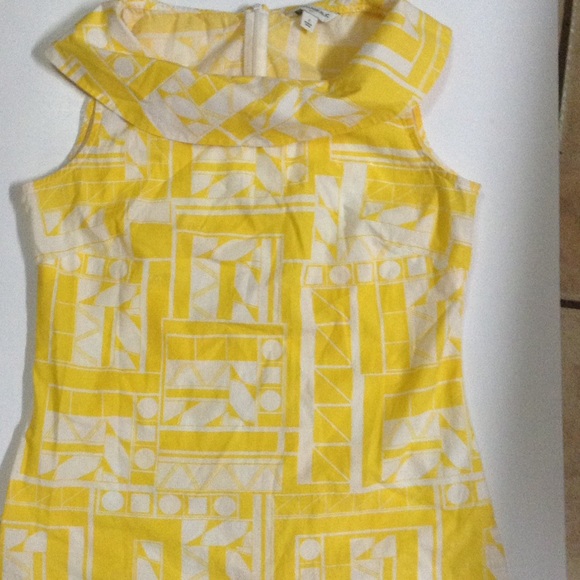 Banana Republic Yellow Shimmer Blouse - Picture 2 of 6