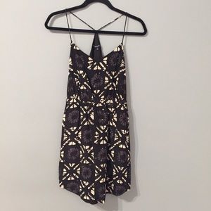 Madewell Silk Dress in a Tribal Print