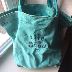 Life is Good bag (beach?)
