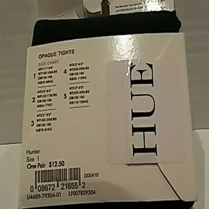 Women's HUE OPAQUE TIGHTS 1 pair