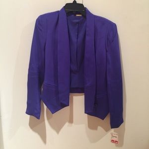 Rebecca Minkoff purple blazer