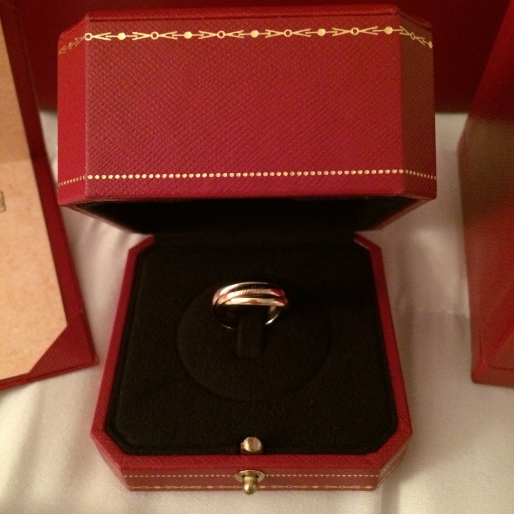 🔴SOLD🔴Authentic Cartier Trinity rings