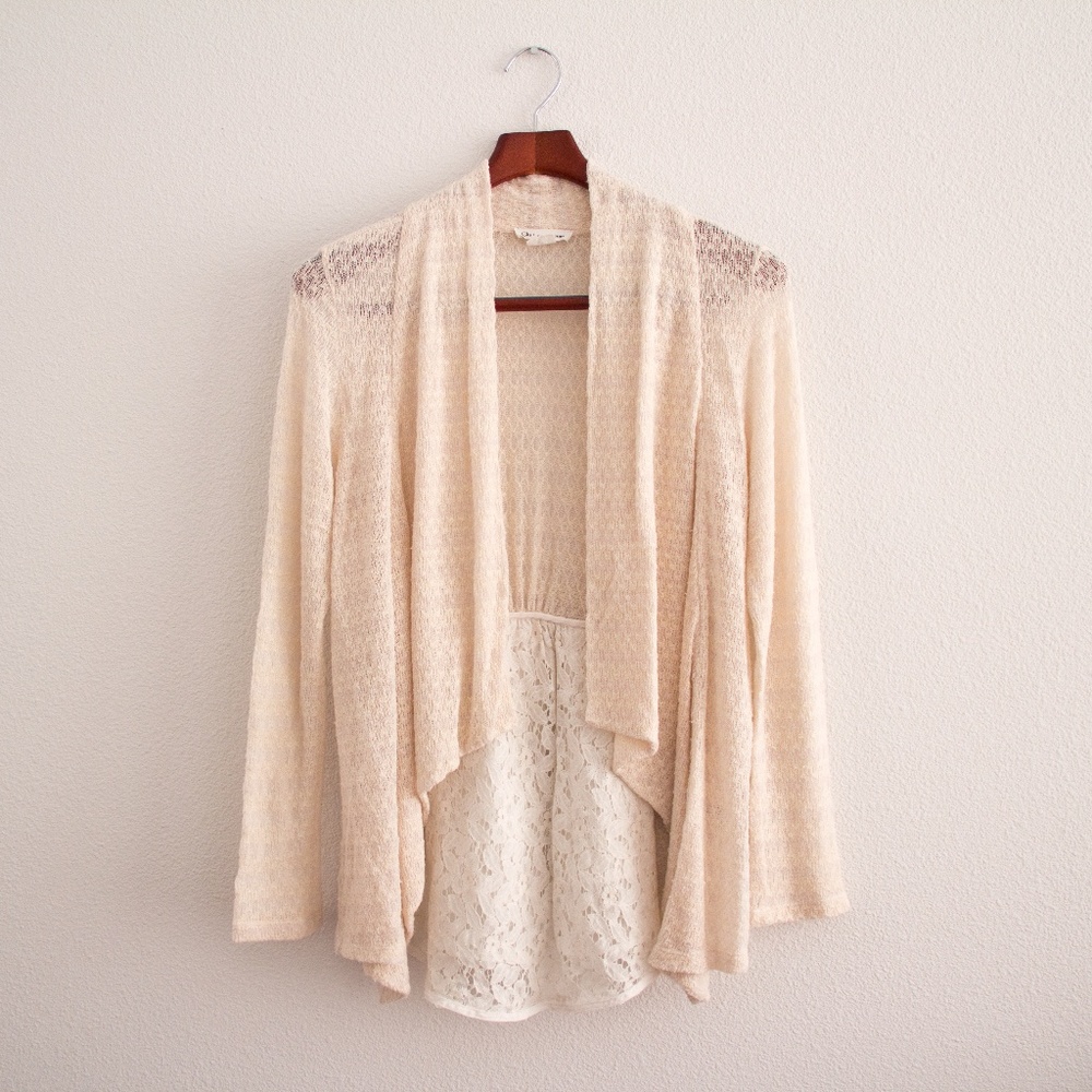 Anthropologie Clu + Willoughby Astin Cardigan