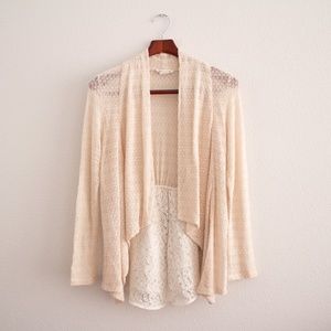 Anthropologie Clu + Willoughby Astin Cardigan