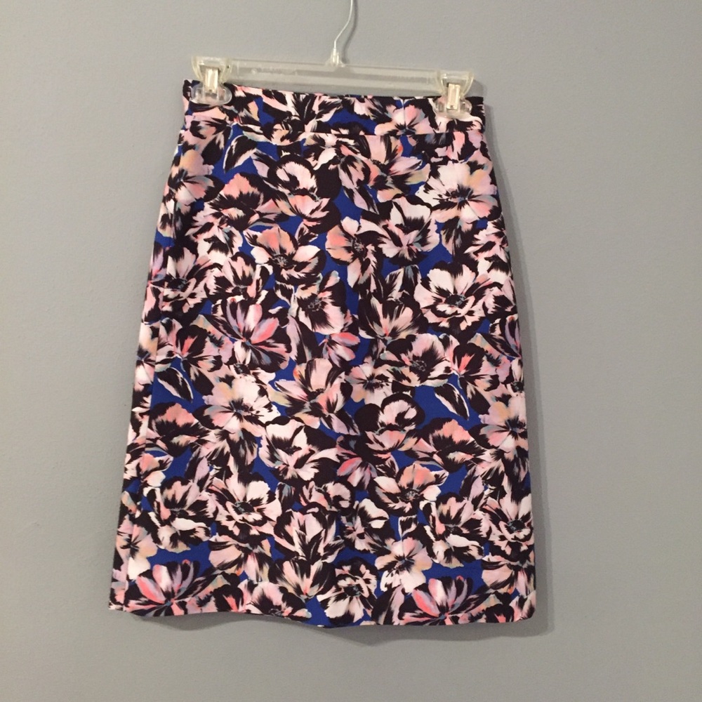 J. Crew Floral Skirt