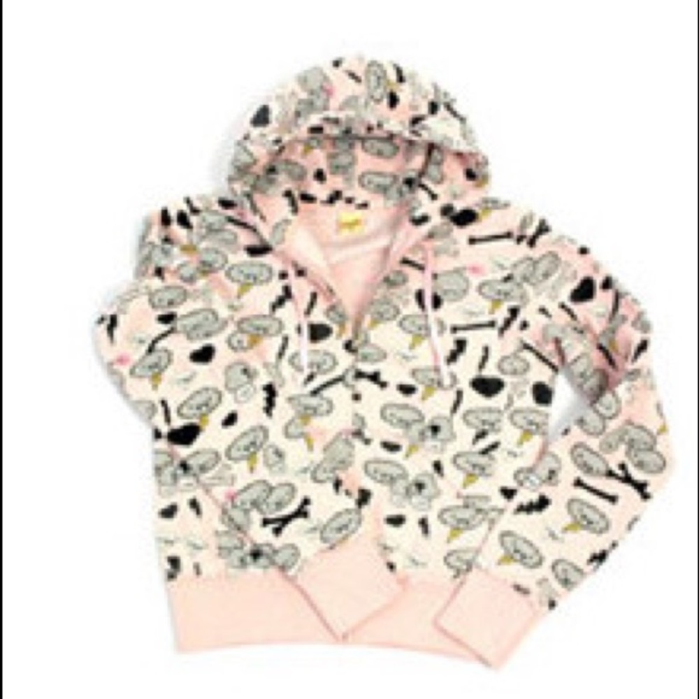 ISO! Loyal Army Cloud/crossbone light pink hoodie