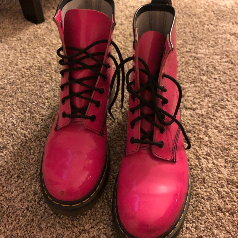 Pink Doc Martins