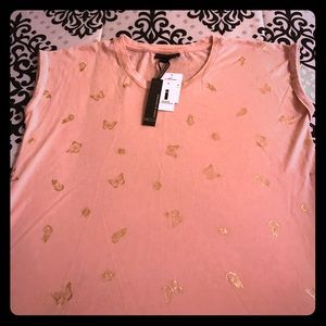 NWT * IJeans By Buffalo Butterfly Tee