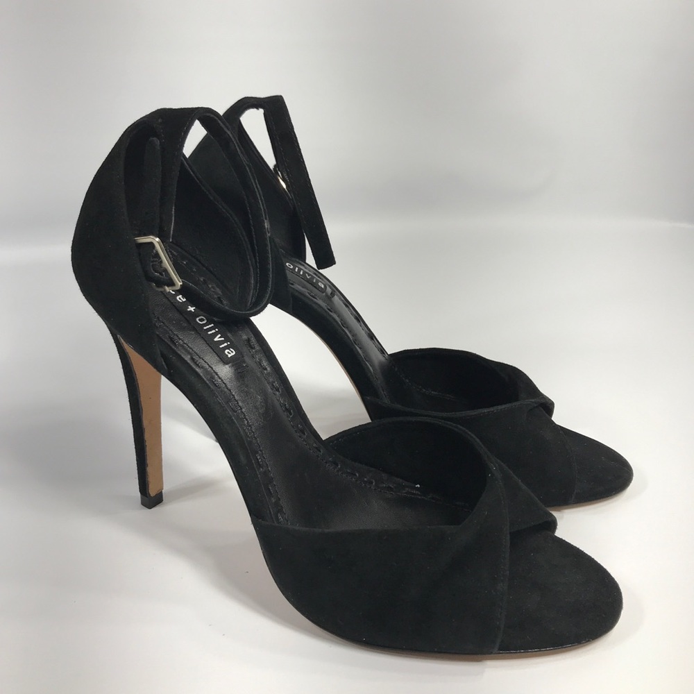 Alice + Olivia Nicole Suede Pump