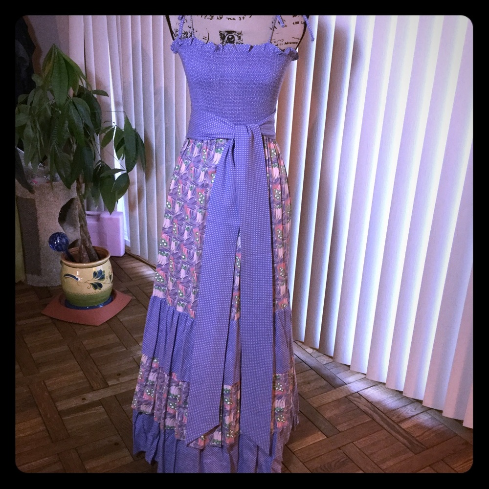 Vintage Summer Dress, Cotton