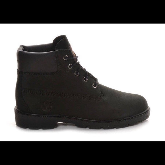 All Black Timberlands. Good Condition - Picture 1 of 5