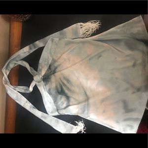 Silky top. White household black market. Size S.