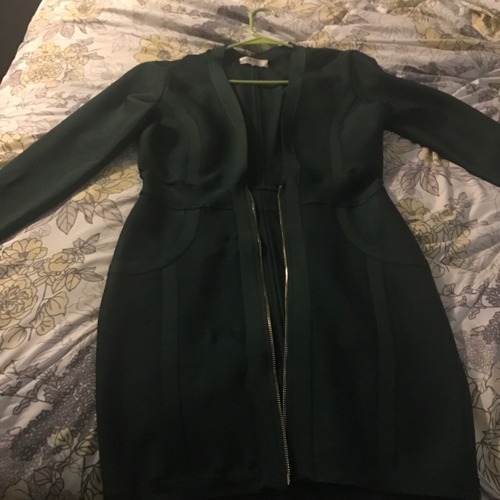 House of CB olive green dress